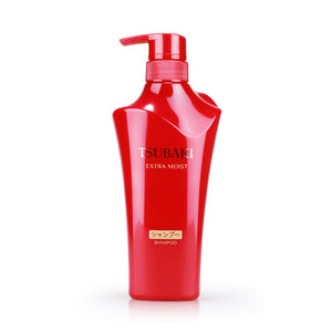 Tsubaki Extra Moist Shampoo & Conditioner 500ml & Treatment 100g Set 1pcs