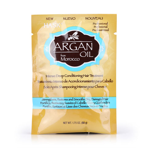 HASK Argan Oil from Morocco Intense Deep Conditioning Hair Treatment Pack 50g