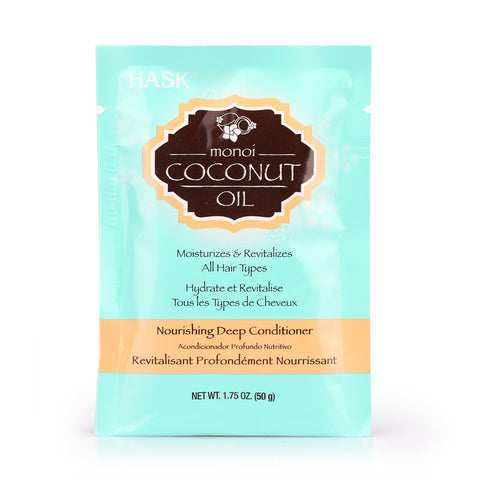 HASK Monoi Oil Nourishing Deep Conditioner Pack 50g