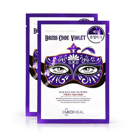 Mediheal Mask Dress Code Violet 2pcs