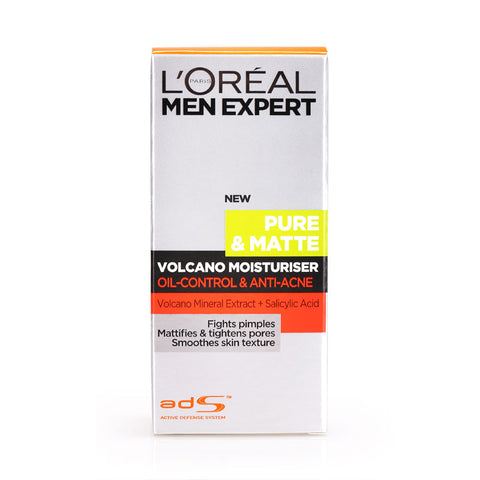 L'Oreal Paris Men Expert Pure & Matte Volcano Care Moisturiser 50ml