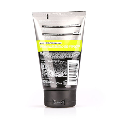 L'Oreal Paris Men Expert Pure & Matte Charcoal Black Foam 100ml