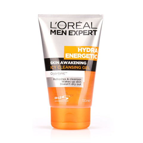 L'Oreal Paris Men Expert Hydra Energetic Icy Cleansing Gel 100ml