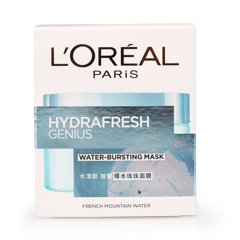 L'Oreal Paris  Hydrafresh Genius Water-Bursting Mask 100ml