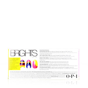 OPI Brights Mini Nail Lacquers 6x3.75ml