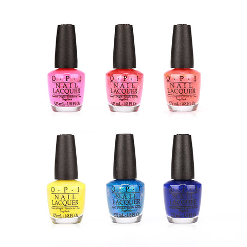 OPI Brights Mini Nail Lacquers 6x3.75ml