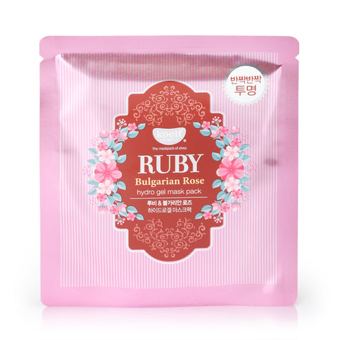 Koelf Ruby Bulgarian Rose Hydro Gel Mask Pack 5sheets