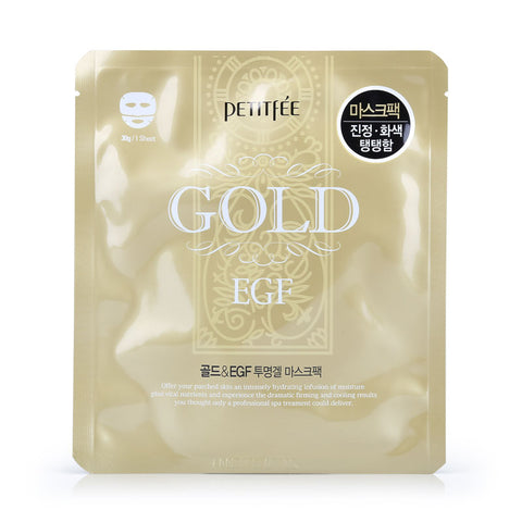 Petitfee Gold & EGF Hydrogel Mask Pack 5sheets