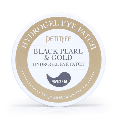 Petitfee Black Pearl & Gold Hydrogel Eye Patch 60sheets