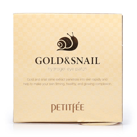 Petitfee Gold & Snail Hydrogel Eye Patch 60sheets