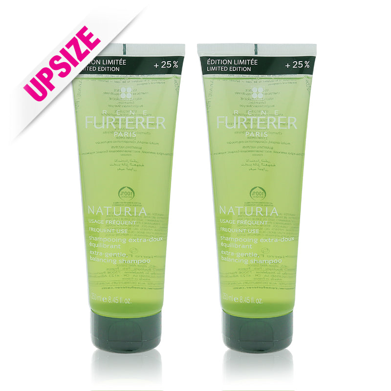 Rene Furterer Naturia Extra-Gentle Balancing Shampoo 250ml Limited Editionx2