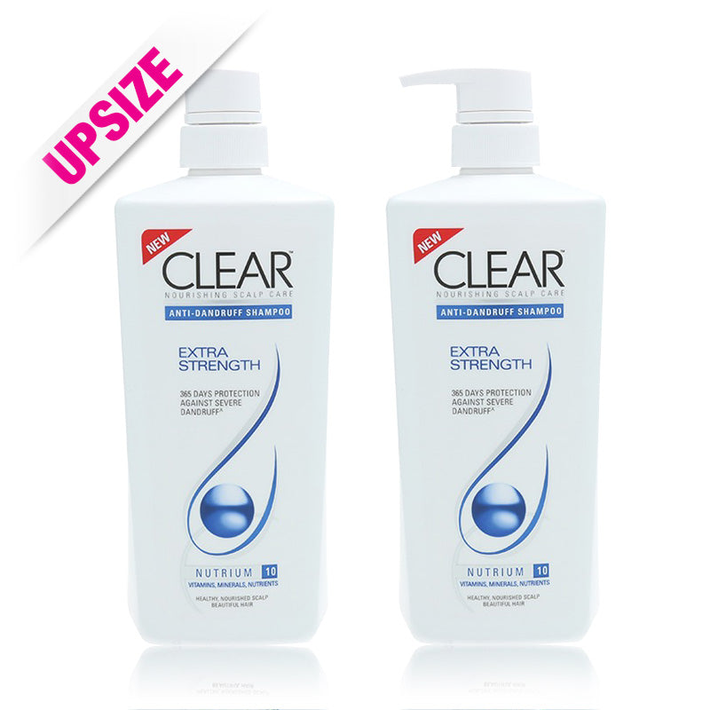 Clear Anti-Dandruff Nourishing Shampoo Extra Strength 700mlx2