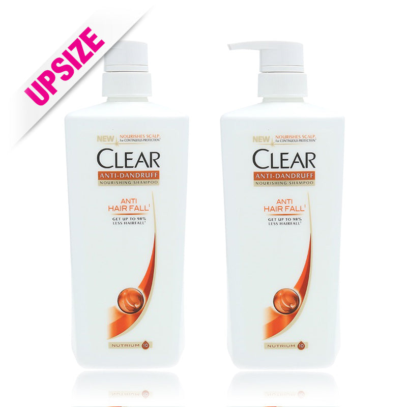 Clear Anti-Dandruff Nourishing Shampoo Anti Hair Fall 700mlx2