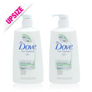 Dove Hair Therapy Hair Fall Rescue Shampoo 700mlx2