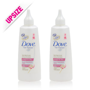 Dove Hair Therapy Straight & Silky All Day Straightening Cream 120mlx2