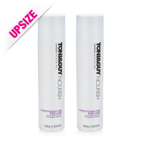 Toni & Guy Nourish Conditioner For Fine Hair 250mlx2