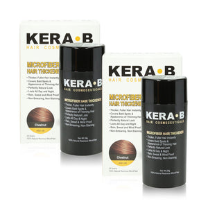 Kera B Microfiber Hair Thickener 28g X 2 pcs