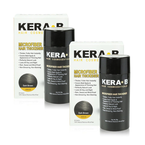Kera B Microfiber Hair Thickener 28g X 2 pcs