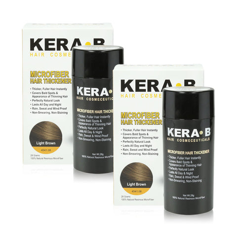 Kera B Microfiber Hair Thickener 28g X 2 pcs