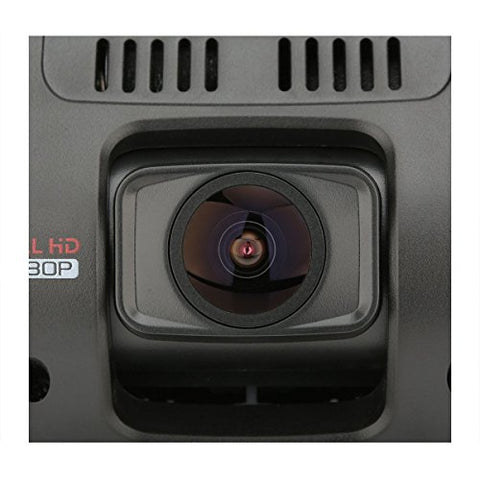 Rexing V1 2.4" LCD FHD 1080p 170° Wide Angle Dashboard Camera Recorder Car Dash Cam with G-Sensor, WDR, Loop Recording