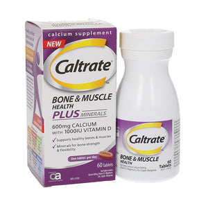 Caltrate Plus Minerals 1000IU 60tabs