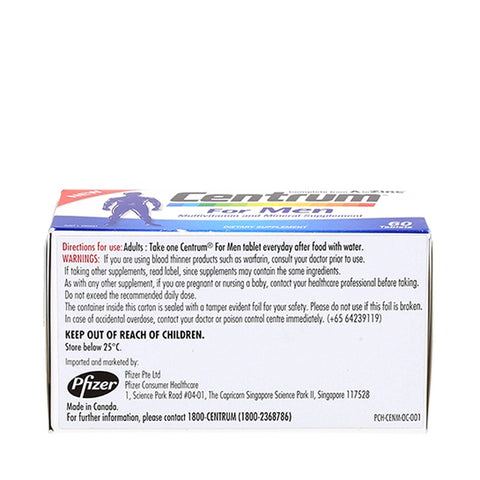 Centrum Advance For Men 60tabs