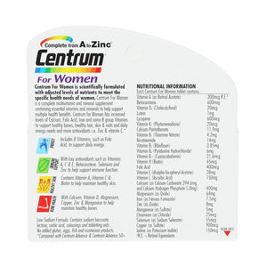 Centrum Advance for Women 60tabs
