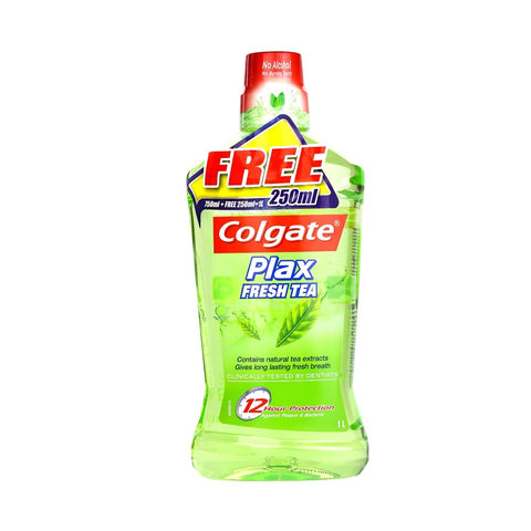 Colgate Plax Fresh Tea Mouthwash 1Ltr