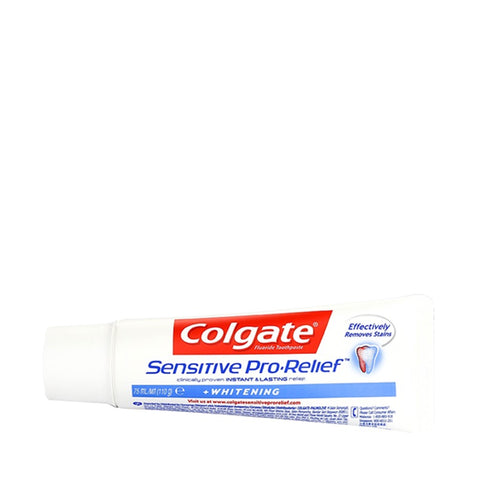 Colgate Sensitive Pro-Relief Whitening Fluoride Toothpaste 110g