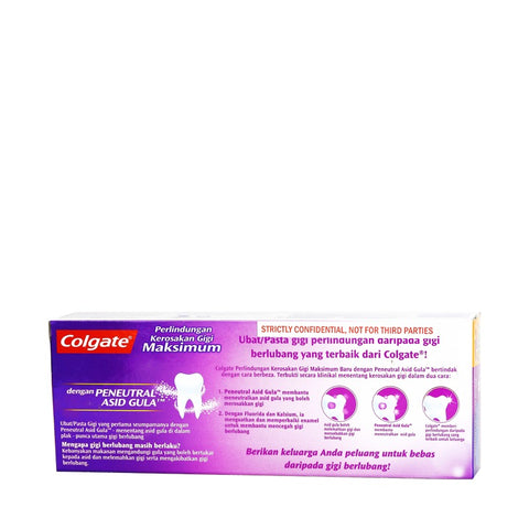 Colgate Maximum Cavity Protection PLUS Sugar Acid Neutralizer Anticavity Toothpaste 2x225g