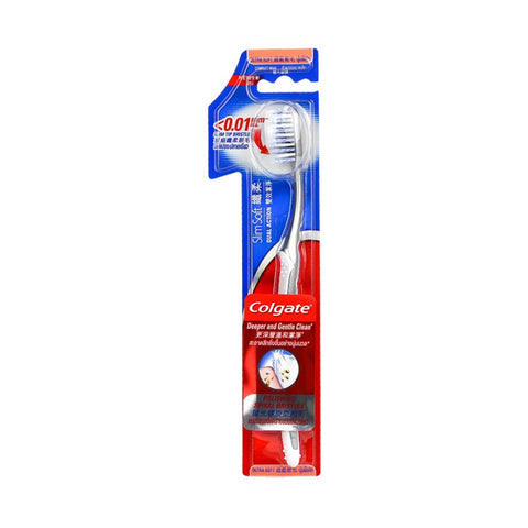 Colgate Slim Soft Dual Action Toothbrush (Ultra Soft) 2+1pcs