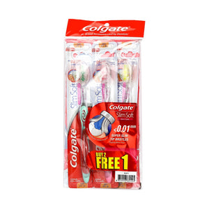 Colgate Slim Soft Gum Care Toothbrush (Soft) 2+1pcs