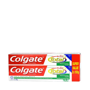 Colgate Total Professional Clean Anticavity Toothpaste 2x150g