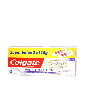 Colgate Total Pro Gum Health Gum Care Toothpaste 2x110g