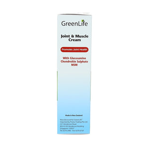 GreenLife Joint&Muscle Cream with Glucosamine, Chondroitin Sulphate and MSM 125g