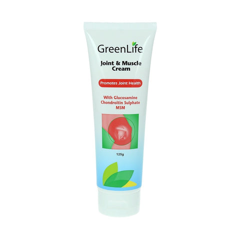 GreenLife Joint&Muscle Cream with Glucosamine, Chondroitin Sulphate and MSM 125g