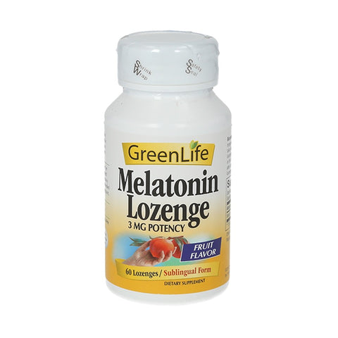 GreenLife Melatonin Lozenge 3mg Potency 60pcs