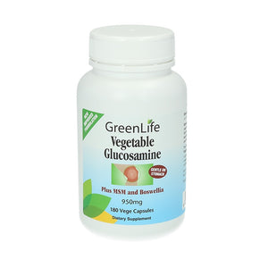 GreenLife Vegetable Glucosamine Plus MSM & Boswellia 180caps