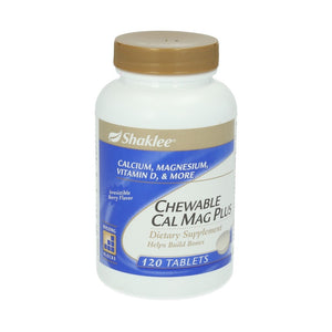 Shaklee Chewable Cal Mag Plus 120tabs