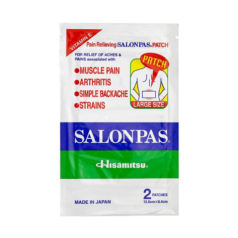 Salonpas Medicated Plaster Large 2sheets