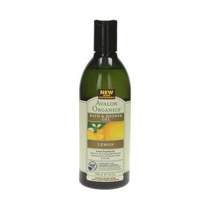 Avalon Organics Bath & Shower Gel Lemon 355ml