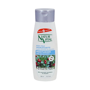 Naturvital Sensitive Moisturising Body Milk 300ml