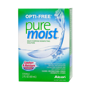 OPTI-FREE®PureMoist®Multi-Purpose Disinfecting Solution 60ml