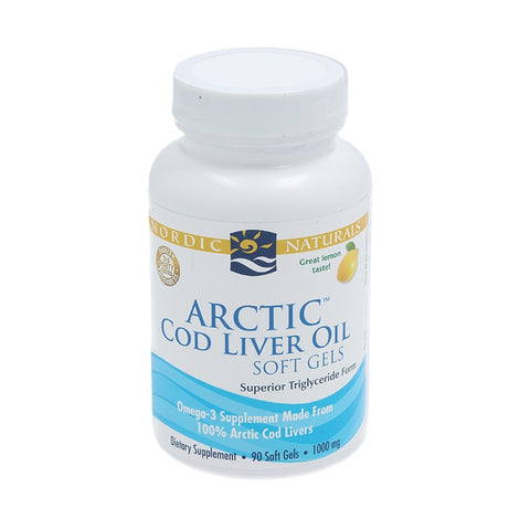 Noordic Naturals Arctic Cod Liver Oil 1000mg 90pcs