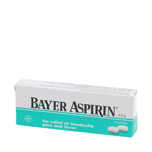 Bayer Aspirin 500mg 24tabs