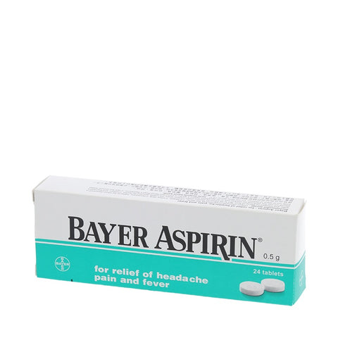 Bayer Aspirin 500mg 24tabs