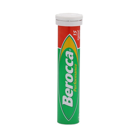 Berocca Performance Effervescent Tropical 15tabs