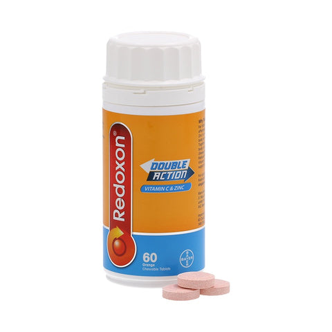 Redoxon Double Action 500Mg Chewable 60Tabs