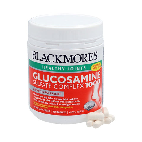 Blackmores Glucosamine Sulfate Complex 1000mg 200tabs