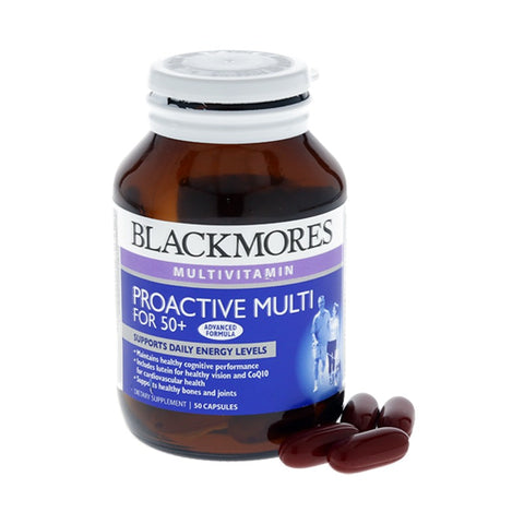 Blackmores Proactive Multi 50+ 50caps